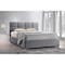 Baxton Studio Sophie Modern Grey Upholstered Queen Size Platform Bed 120-6683 - alternate 2